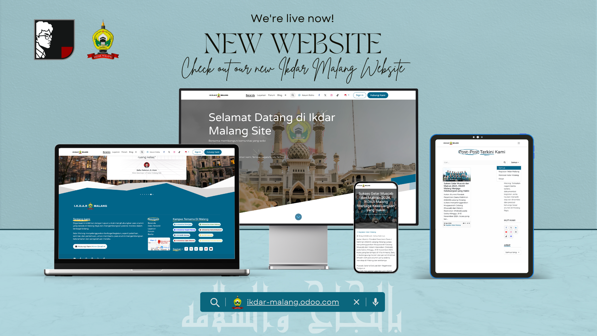 Website IKDAR Malang
